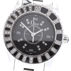 ディオール Dior CD112119 クリスタル ダイヤベゼル
