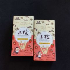 小枝×ピエールエルメ シグネチャー　 バニラ&ストロベリー 2箱