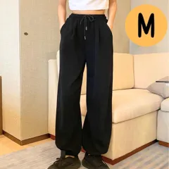 レディーススウェットパンツ 黒 ダンスウェア ジョガー サルエル ハーレム 太め 大きめ ゆったり ウエストゴム ジャージ ルームウェア 部屋着 スポーツ 運動 練習着 筋トレ ピラティス ジム ランニング ジョギング トレーニング 韓国