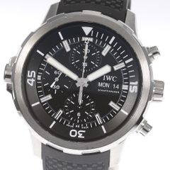 IWC IWC SCHAFFHAUSEN IW376803 アクアタイマー クロノグラフ デイデイト 自動巻き メンズ保証書付き_715080