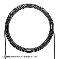 【新品】 サンワサプライ カテゴリ6A屋外用LANケーブルのみ KB-T6AAD-CB300BKN