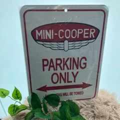 MINI　ミニクーパー　パーキングサイン　インテリア