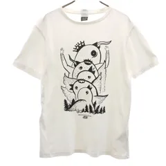55DSL フィフティーファイブディーエスエル 半袖 Tシャツ L ホワイト レディース 古着のサムネイル