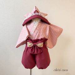 【SALE価格】ベビー袴　ハンドメイド　70-80size