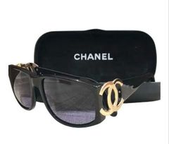 CHANEL シャネル ココマーク サングラス 02461 94305 金ロゴ