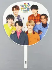 【中古】うちわ Aぇ! group ジャンボうちわ 「西からAぇ! 風吹いてます! ～おてんと様も見てくれてますねん LIVE2022～」