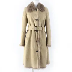 最終値下げ】BURBERRY テディコート白UK6 最終値下げ】BURBERRY テディコート白UK6