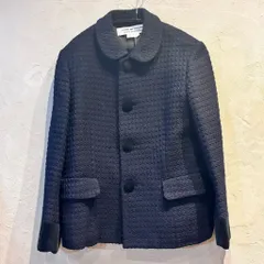 17ss コムデギャルソン 丸襟 ドッキング チェスターコート 17ss コムデギャルソン 丸襟 ドッキング チェスターコート