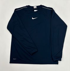 ナイキ★ジュニアドライフィット長袖★紺160新品