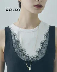 GOLDY/ゴールディ/パール スライド チェーン ネックレス/アクセサリー/3240707