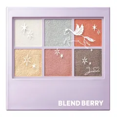 BLEND BERRY(ブレンドベリー) オーラクリエイション ホリデー限定カラー 104 (ホワイトベリー&フローズンピンク)アイシャドウ アイカラー KOSE 1個 (x 1)のサムネイル