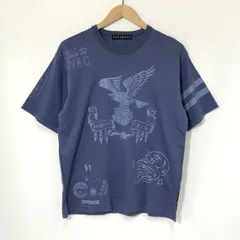 roarguns ロアーガンズ 半袖 Tシャツ 24SGT-04 EAGLE TEE カットソー プリント カジュアル メンズ サイズ1 S相当 ブルー トップス A14124◆のサムネイル