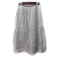 美品　MARLENEDAM ITALY マーレンダム 本革　スカート　M L 077-202505160281_1.jpg