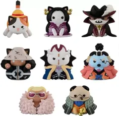 【中古】トレーディングフィギュア 全8種セット 「MEGA CAT PROJECT ワンピース ニャンピースニャーン! ルフィと王下七武海」