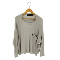 メルシーボークー mercibeaucoup ポケット リブ L/S カットソー レディース JPN：1 のサムネイル