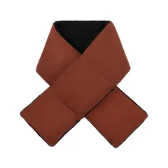 【在庫セール】ネックウォーマー 軽量 無地 シンプル 暖かい メンズ レディース メンズ 男女兼用 秋冬 防寒 ポケッタブル マフラー ダウンマフラー おしゃれ 防水 [Croogo] フリース