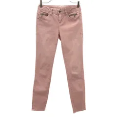 ARMANI EXCHANGE アルマーニエクスチェンジ デニムパンツ PO ピンク系 レディース 古着