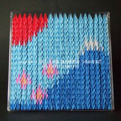 折り鶴 アート02「富士山（Mount Fuji）」