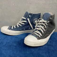 希少 レア コンバース converse chuck70 hi RENEW DENIM CT70 chuck taylor ハイカットスニーカー 28.5cm バイカラー インディゴ ALLSTAR オールスター チャックテーラー スニーカー
