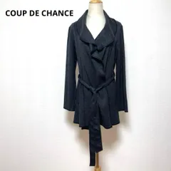 COUP DE CHANCE クードシャンス ラップ ウール ジャケット 40