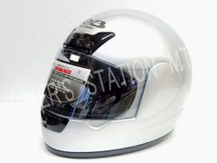 セールプライス！ 送料無料！ YAMAHA ヤマハ 純正 ワイズギア YF-1C Roll Bahn シルバー フルフェイス ロールバーン ヘルメット