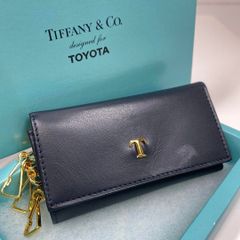 ティファニー トヨタ コラボ キーケース キーホルダー レザー 希少