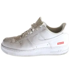 NIKE (ナイキ) ×SUPREME AIR FORCE 1 LOW SP シュプリーム エアフォース1 ローカットスニーカー ホワイト US8.5/26.5cm CU9225-100
