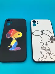 iPhone11 ケース スヌーピーデザイン 2個セット