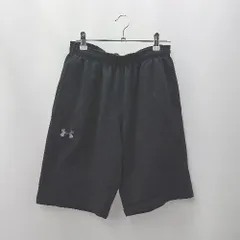 ◇ Θ UNDER ARMOUR アンダーアーマー ワンポイント トレーニング ショート パンツ サイズ ブラック系 メンズ E  【1505290038942】