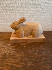 うさぎの壁掛け 正月飾り ウサギ 兎 置物 工芸品 - メルカリShops