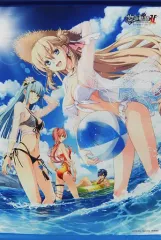 【中古】タペストリー 集合(水着) 描き下ろしB2タペストリー 「PS4/PS5 英雄伝説 黎の軌跡II -CRIMSON SiN-」 ビックカメラグループ購入特典