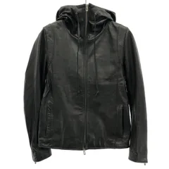 美品✨DOMENICO+SAVIO レザーパーカー ゴートスキン 黒 48 2025年最新】domenico+savio フード レザーの人気アイテム