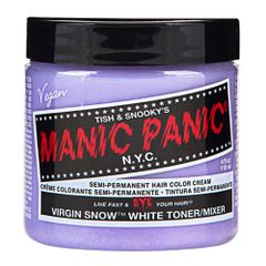 마니파니 스페셜 세트 MANIC PANIC 매닉 패닉 Virgin Snow (버진 스노우) + 헤어 컬러 케어 4 점 세트