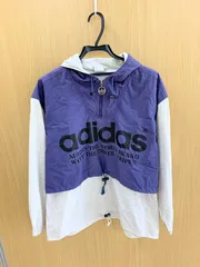アディダス adidas 中綿ナイロンパーカー 表記サイズL-O /銀タグ デサント製