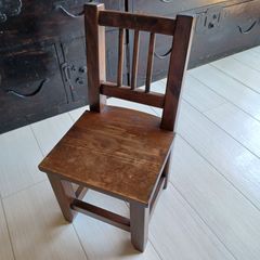 小さめの椅子 ② ミニチェア 古道具 レトロ フラワースタンド