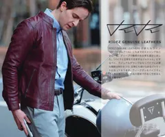 ⭐ 極美品 RIDEZ ライズ シングル ライダース シープスキン ジャケット レザージャケット
