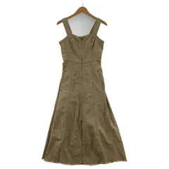 AZUL BY MOUSSY　アズールバイマウジー デニムワンピース sizeS/ベージュ