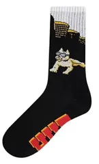 HUF Blazin Jams Socks Black 靴下 ソックス 送料無料のサムネイル