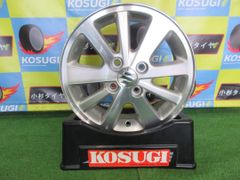 スズキ　エブリィ純正　4.5-14　4Ｈ100　+50　14インチ中古ホイール　【Ｙ300・大和店】