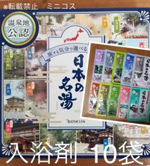 日本の名湯　入浴剤　温泉　10袋　セット