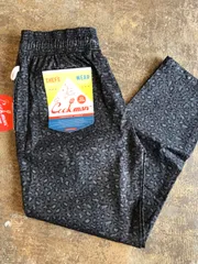 COOKMAN CHEF PANTS 新品 レオパード柄 ヒョウ柄　ブラックのサムネイル