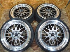 希少BBS LM-R LM 19X8.5+25 19X9.5+25 5H114 - メルカリ