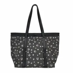 ルシアンペラフィネ Lucien Pellat-Finet 総柄シボ革 トートバッグ メンズ 表記無 のサムネイル