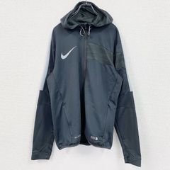古着 used　NIKE　ナイキ　長袖フルジップパーカー　スポーツ　ジャージ　ワンポイント　DRI-FIT　Lサイズ