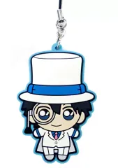 【中古】ストラップ(キャラクター) 怪盗キッド ぬいラバーストラップ 「セガラッキーくじ 名探偵コナン -ZERO COLLECTION-」 4等賞