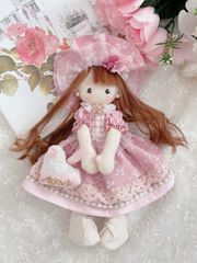 26.ハンドメイドドール 手作り人形 カントリードール ナチュラル