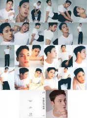 【中古】フォトフレーム・アルバム ミンギュ(SEVENTEEN) ハードカバーバインダー(フォトカード24枚付き) 「CD 17 IS RIGHT HERE -DEAR Ver.-」 封入特典