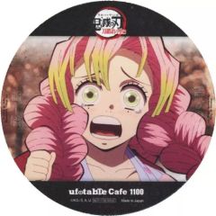 [중고] 코스터 감로사 꿀 璃(유카타) 코스터 [귀멸의 칼 검 대장장이의 마을편×ufotable Cafe×마치아 소비 CAFE 실시간 카페 제1화] 대상 음료 주문 특전