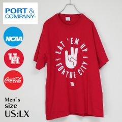 【古着】カレッジバスケ ヒューストン大学 NCAA コカ·コーラ 【XL】赤 #8739