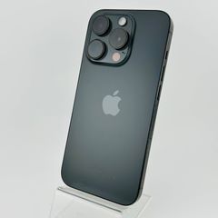 バッテリー90% iPhone15 Pro 128GB ブラックチタニウム SIMフリー(simロック解除済)  中古 本体 動作確認済  【最短送料無料】X-1220